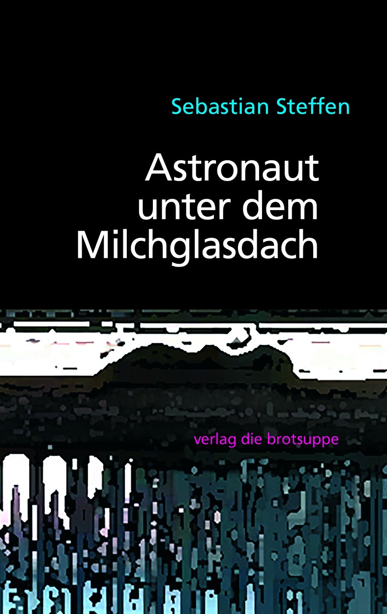 Aschtronaut unger em Miuchglasdach | <br> Astronaut unter dem Milchglasdach
