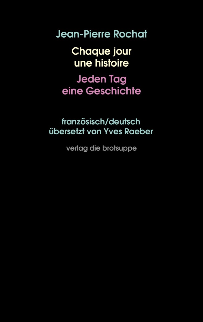 Jeden Tag eine Geschichte | <br>Chaque jour une histoire